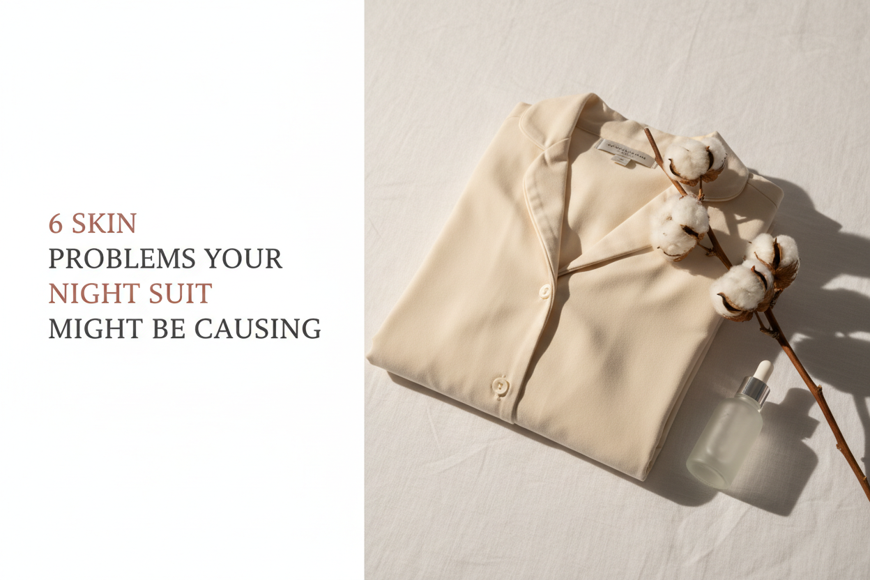 6 Skin Problems Your Night Suit Might Be Causing (And How to Fix Them)