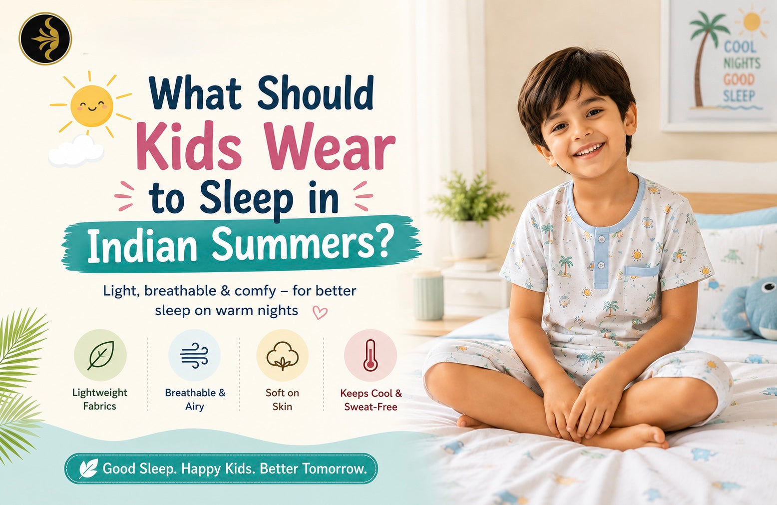 What Should Kids Wear to Sleep in Indian Summers?