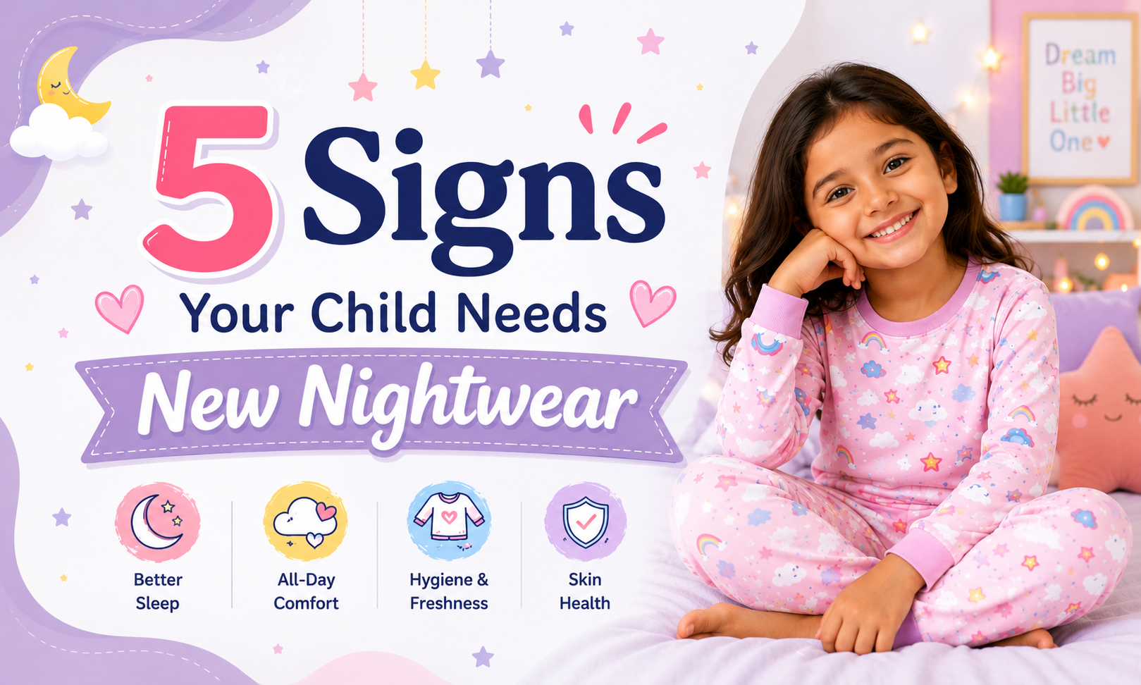 5 Signs Your Child May Need a New Night Suit