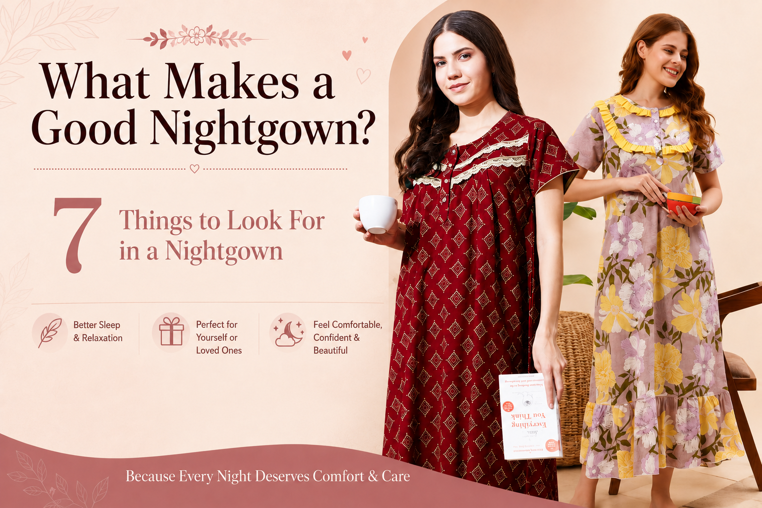 What Makes a Good Nightgown? 7 Things to Look For in a Nightgown