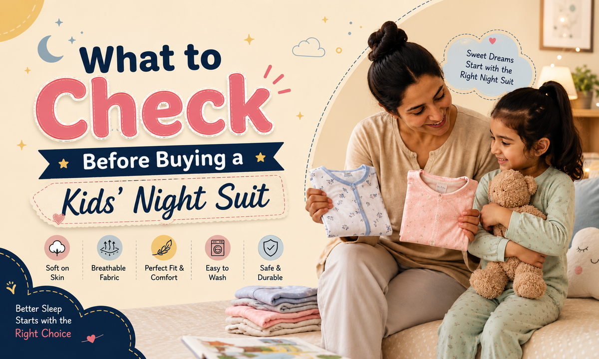 What Really Matters Before Buying a Kids Nightwear?