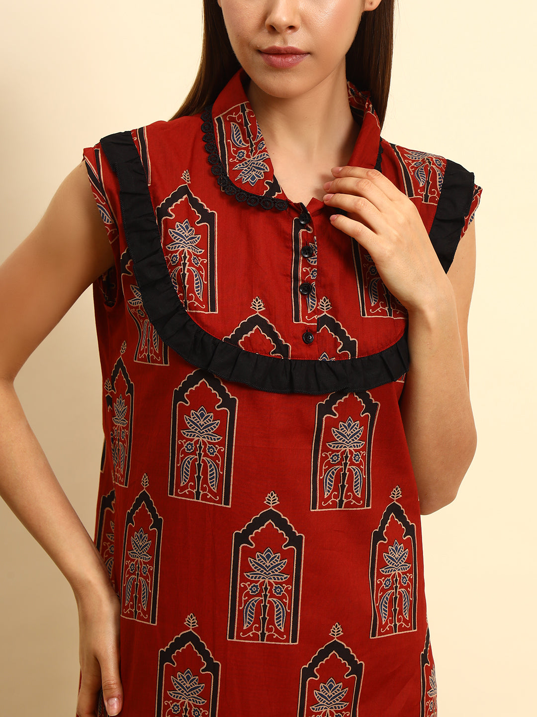 Women’s Ethnic Feeding Gown