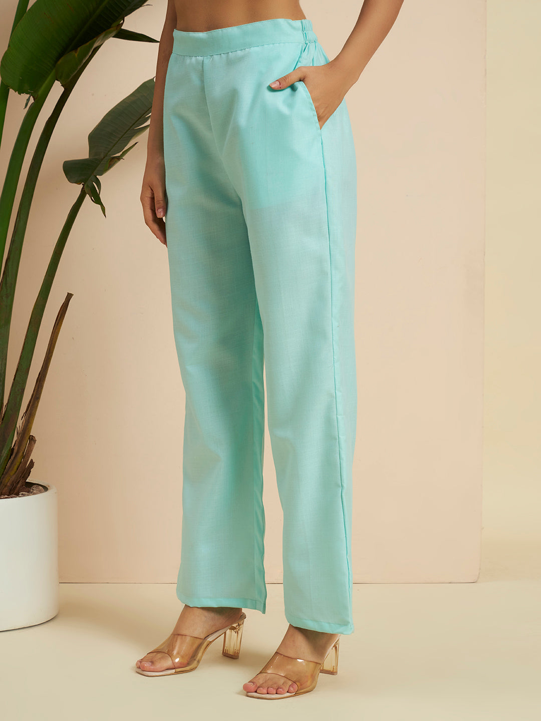 💙 Women’s Mint Green Printed Night Suit Co-Ord Set