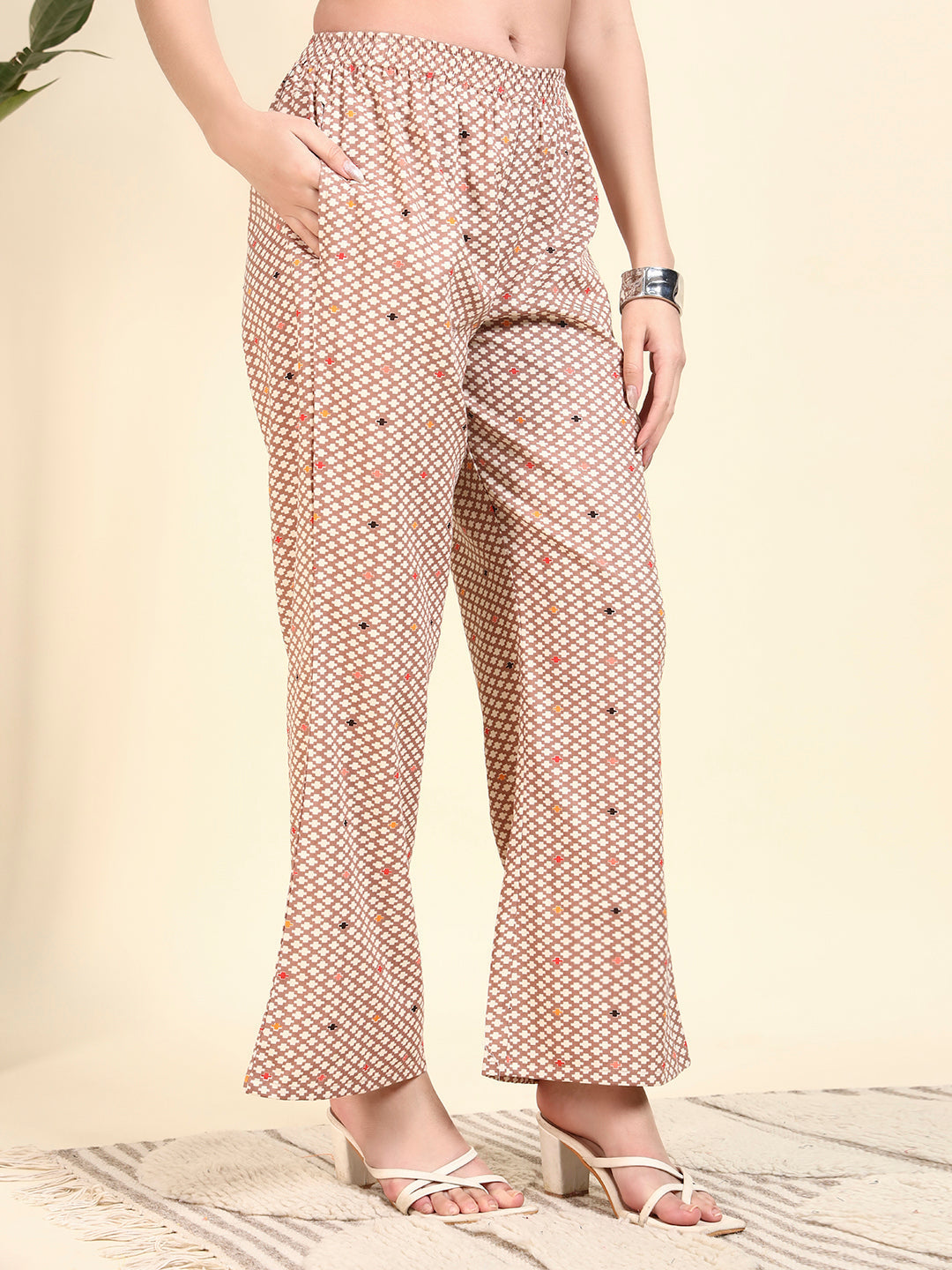 🌸 Floral Printed Kurta & Pant Co-Ord Set for Women