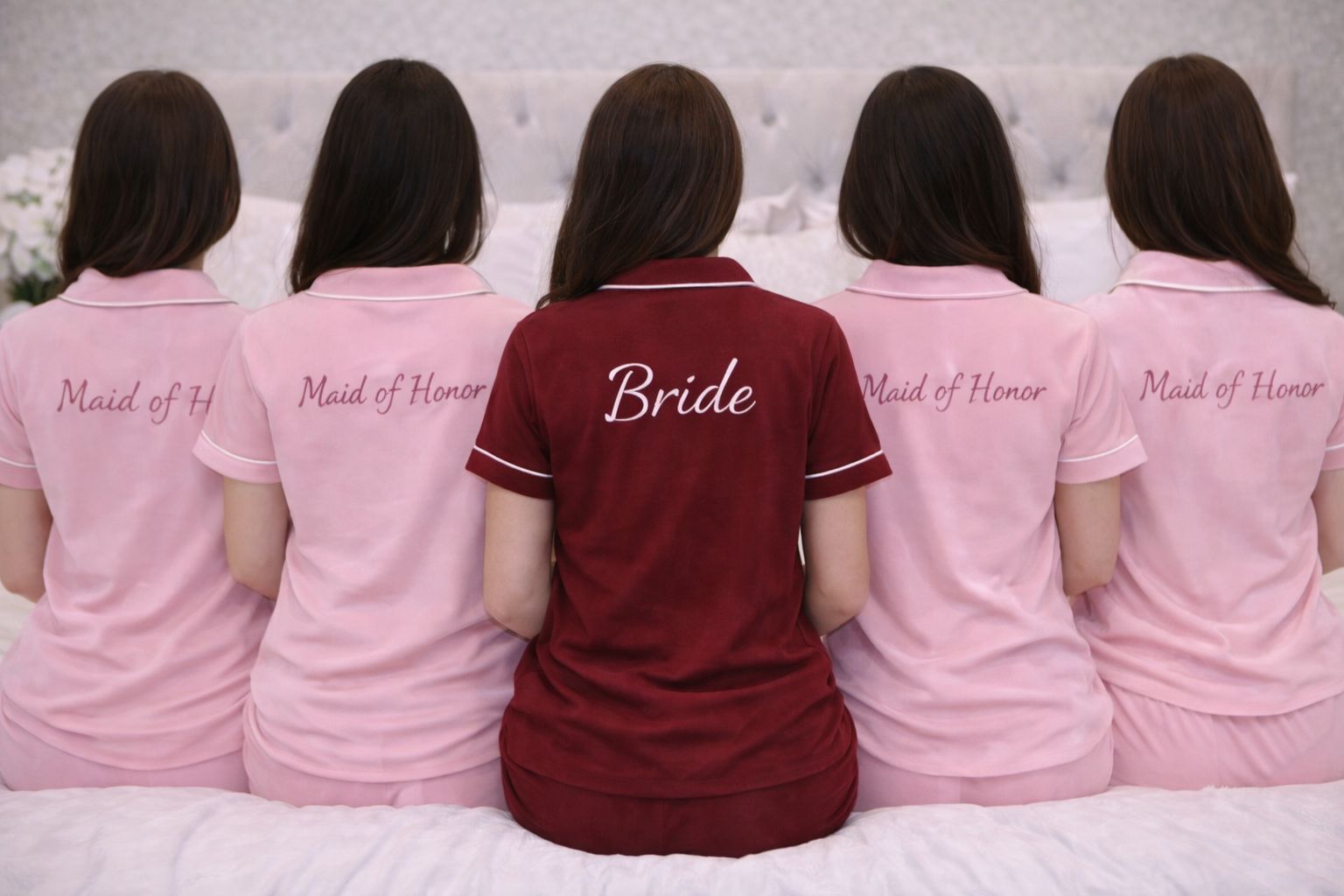 Customizable Cotton NightSuit Set for Women Personalized Name Pajama Set
