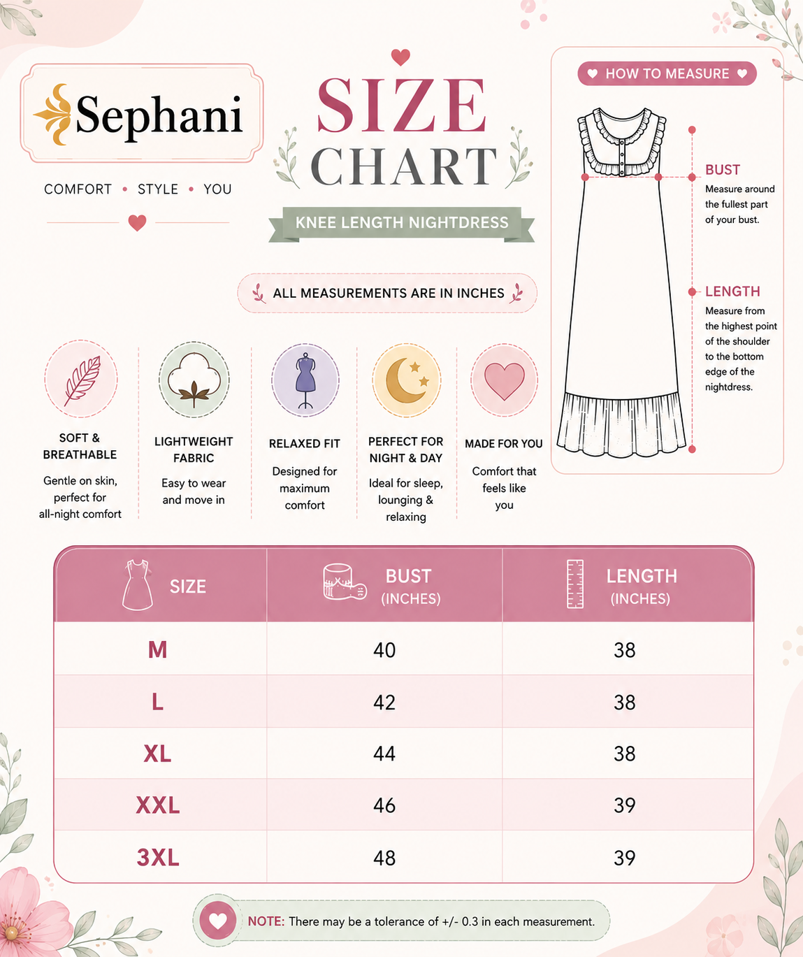 Sephani Women's Red Check Printed Nightgown | Short Sleeve Pocket Nightdress | Comfortable Sleepwear