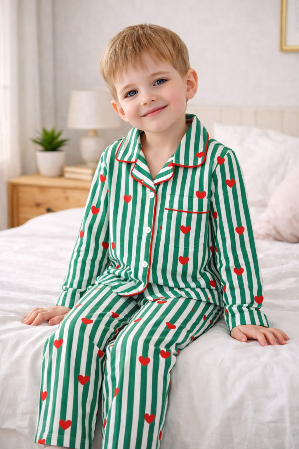 🧒 Kids Printed Cotton Night Suit Set – Comfortable Sleepwear for boys