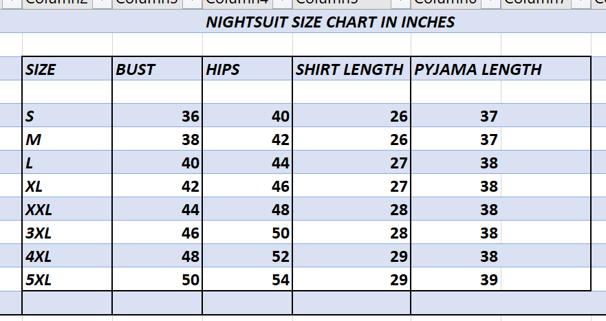 Printed Cotton Night Suit Set – Button-Down Top & Pajama Sleepwear